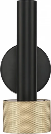 Спот iLedex Delta 2360-1 BK+BR (220V, круглые)