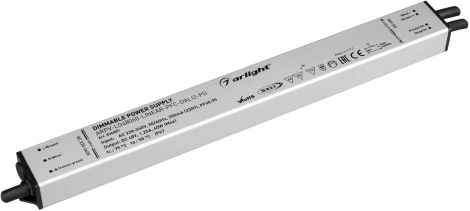 Блок питания ARPV-LG48060-LINEAR-PFC-DALI2-PD (48V, 1.25A, 60W) (Arlight, IP67 Металл, 5 лет) 034881
