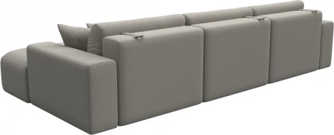 Диван угловой Лига-036 НПБ Классик Лонг правый угол Лига Диванов (Рогожка) арт.125462