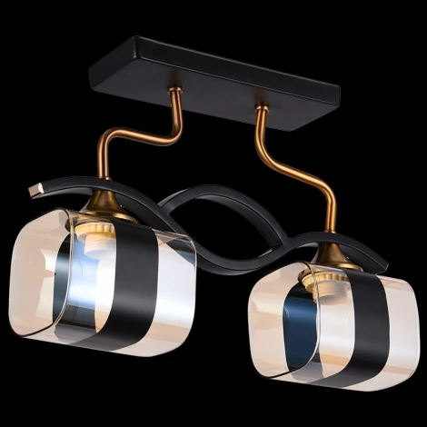 Потолочная люстра Reluce 72106-0.3-02 BK+GAB (220V)