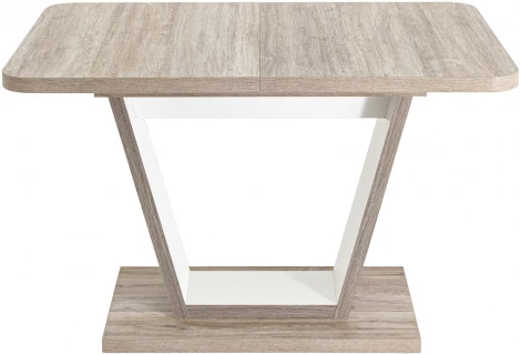 Стол Stool Group Vector 120-160*80 дуб анкона/белый УТ000035446