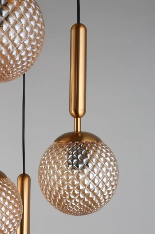 Подвесной светильник Aployt Shantal APL.766.03.06 (220V, на проводе, шарики)