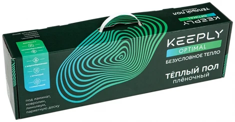 Комплект тёплого пола KEEPLY 160 Вт/м, Optimal, 2,5 м.кв, 400Вт