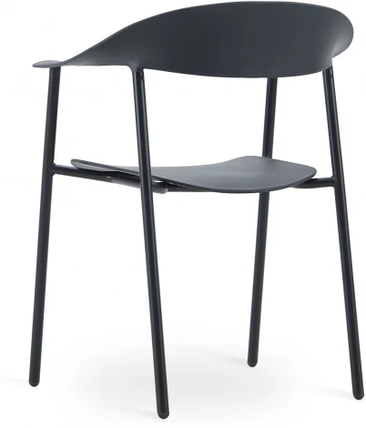 Стул Eila пластик черный Stool Group арт.УТ000039771