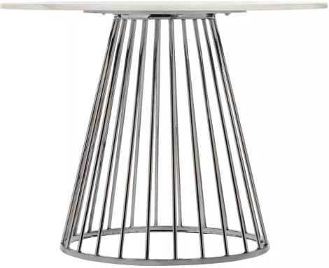 Стол Bradexhome Liverpool 100см, хромированные ножки