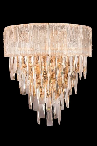 Бра Fluorite Delight FL1058-3W (220V, хрусталь, подвески)