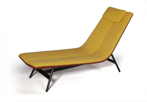 Шезлонг Top Concept Sigma, желто-оранжевый
