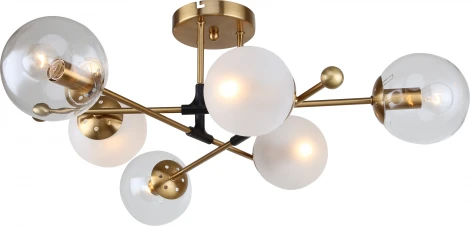 Потолочная люстра на штанге Rivoli Darlene 3145-306 (220V, шарики)