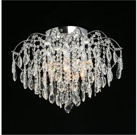 Потолочная люстра хрустальная с пультом De City Бриз 111014712