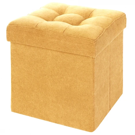 Пуфик Dreambag складной Желтый Велюр 13582