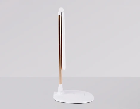 Офисная настольная лампа с беспроводным ЗУ Ambrella Desk DE525 (LED, 220V, диммер, сенсорный выключатель)