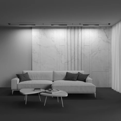 Трековый светильник ременной Maytoni Basis Parity TR129B-24W3K-B 48V 3000K 24Вт черный (LED)