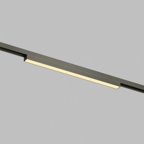 Трековый светильник магнитный светодиодный Denkirs Shine Linear Zigbee DK5951-DN 48В 10Вт 2700-6000K темный никель алюминий