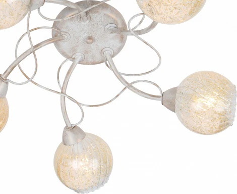 Потолочная люстра Arte Lamp Gemma A6347PL-5WG
