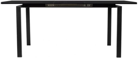 Стол Areal раскладной 140-180х80х75 чёрный мрамор с чёрными ножками Bradex Home RF 0414