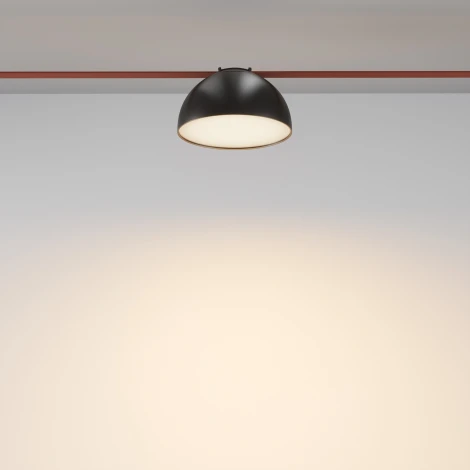 Трековый светильник ременной Maytoni Bowl Parity TR126B-20W3K-B 48V 3000K 20Вт черный (LED)