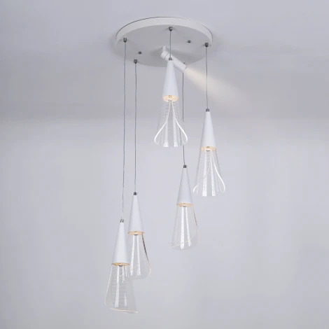 Подвесной светильник светодиодный с регулировкой цветовой температуры LED4U LED4U L7106-6 WТ