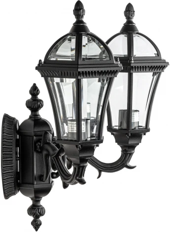 Настенный фонарь уличный IP44 Oasis Light ROMA S 95201S 3 15L Bl (220V, фонарь)