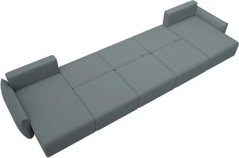 Диван п-образный Лига-051 НПБ МегаЛонг Лига Диванов (Рогожка) арт.128674