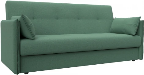 Диван-книжка Лига-018 (Зеленый/Рогожка) Лига Диванов арт.124984