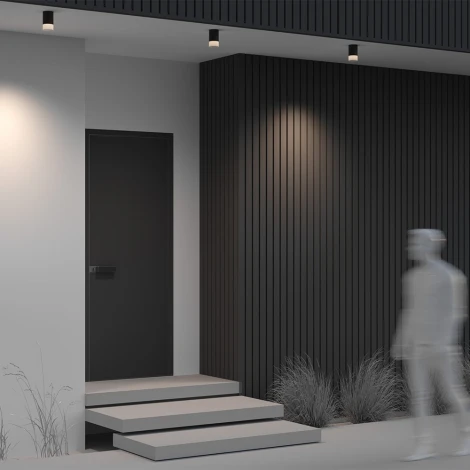 Потолочный светильник IP65 уличный LED Maytoni Ember O499CL-L10B3K (220V, круглые)