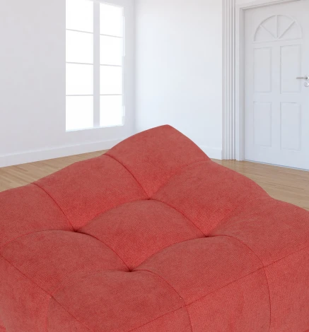 Пуф Dreambag Лотос Коралловый Велюр 13209