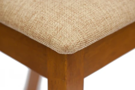 Стул - Гермес/ Hermes дерево гевея, 43х49х94см, Espresso, ткань песочная (Jaffy 104-58) Tetchair 9246