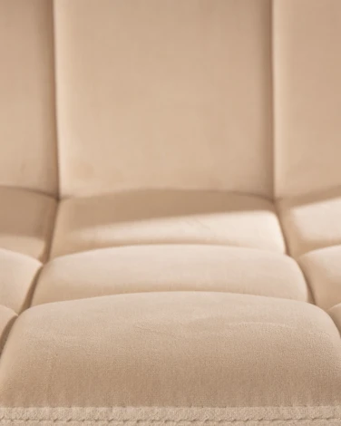 Набор 2 шт стул барный DOBRIN KRUGER ARM (бежевый велюр (MJ9-10))