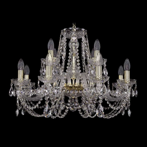 Подвесная люстра Bohemia 1406 1406/8+4/240/G