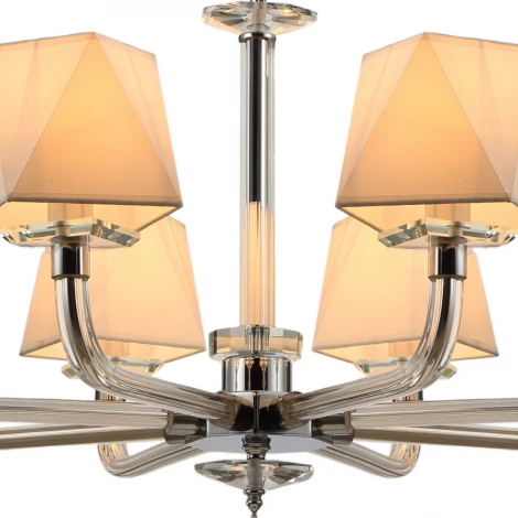 Подвесная люстра ILLUMICO IL6189-8P-27 CR (220V, на цепи)