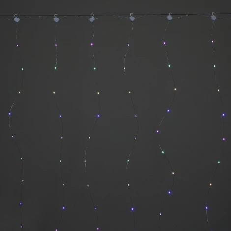 Гирлянда светодиодная занавес Роса 3х3м 300LED с контроллером и пультом Sneha A-972 MIX c