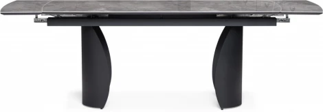 Керамический стол Готланд 180 (Готланд 180(240)х90х79 baolai / черный) Woodville арт.588028