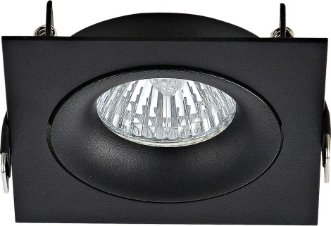 Встраиваемый светильник Donolux Saturn DL18412/01TSQ Black (220V)
