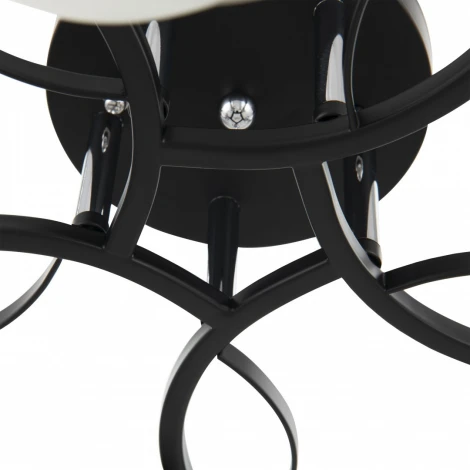 Потолочная люстра на штанге Arte Milano AMALFI-325885 325885/5A BK+CR (220V)