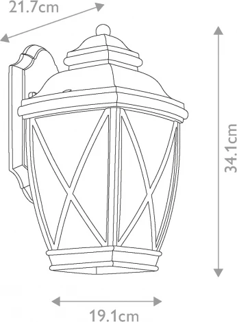 Настенный уличный фонарь Kichler Tangier KL-TANGIER2-M (220V, IP44)