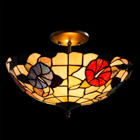 Потолочная люстра Arte Lamp Tiffany A3165PL-2BG