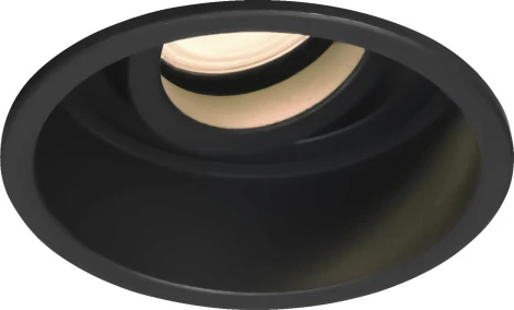 Встраиваемый светильник ST Luce ST261.408.01 Черный GU10 1*50W 220V