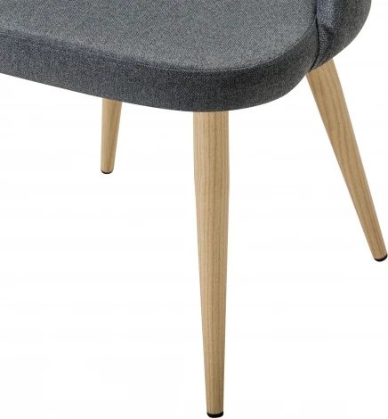 Стул Lars темно-серый/нат.дуб R-Home арт.410120131h_Darkgrey_н.дуб