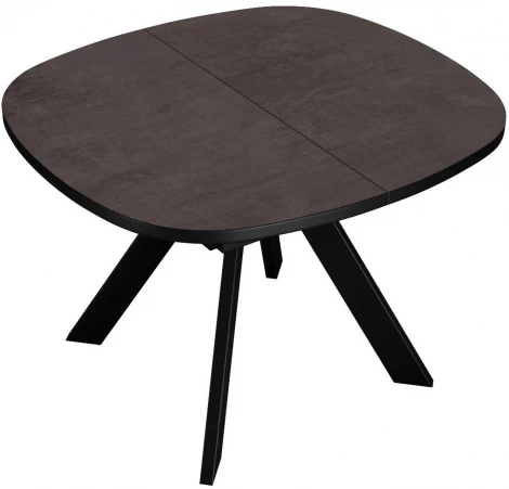 Стол DikLine B110 Хромикс бронза,опоры черные