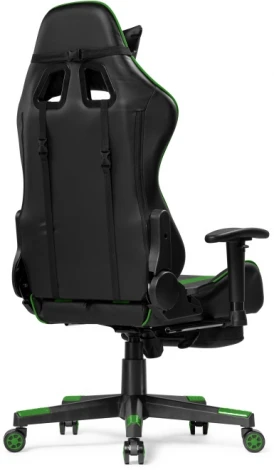 Компьютерное кресло Woodville Corvet black / green 15467