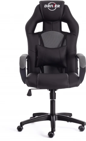 Кресло DRIVER (22) Tetchair (Черный,Серый). 19298