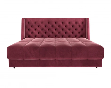 Кровать-диван прямой бордовый, 160 D1 Ричмонд AAA41324018 Premier 13