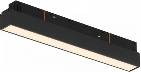 Трековый магнитный светильник 48V 12W iLedex Vision48/22 4822-001-L300-12W-110DG-3000K-BK