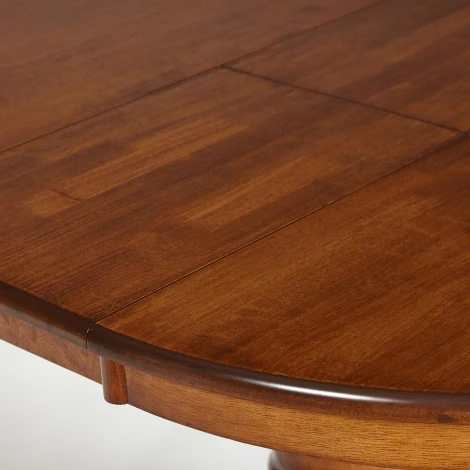 Стол NAVARRESE (mod. E-R36R+12AV NMO-2A) rustic oak (дуб) (дерево гевея/мдф)
