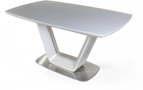 Стол Monroe (150+50 см) матовое закаленное стекло капучино Top Concept 2000000001128