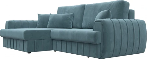 Диван угловой Лига-057 НПБ угол левый Лига Диванов (Велюр) арт.129269L
