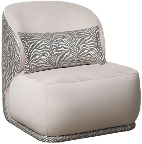 Кресло Garda Decor CAPRI BASIC-2K-Colt002+Ana Beg (Бежевый)