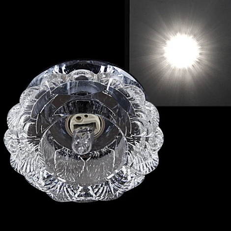 Встраиваемый точечный светильник Reluce 07287-9.0-001H G9 BK CL (220V)