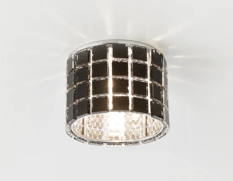 Встраиваемый точечный светильник Ambrella Точечные Светильники Sall D9050 BK