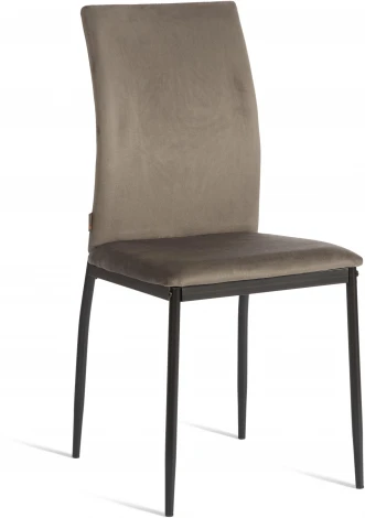 Стул CAPRI (mod. BC565-DC) / 2 шт. в упаковке Tetchair (Металл,Флок/Серый) арт.24375